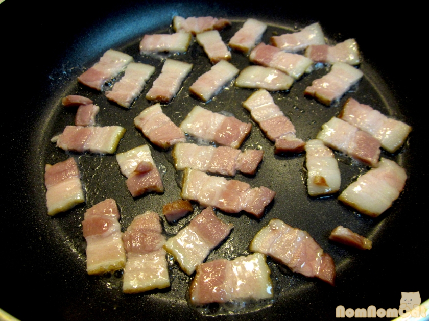 Step 3: Sizzle like bacon (just kidding - render the fat)