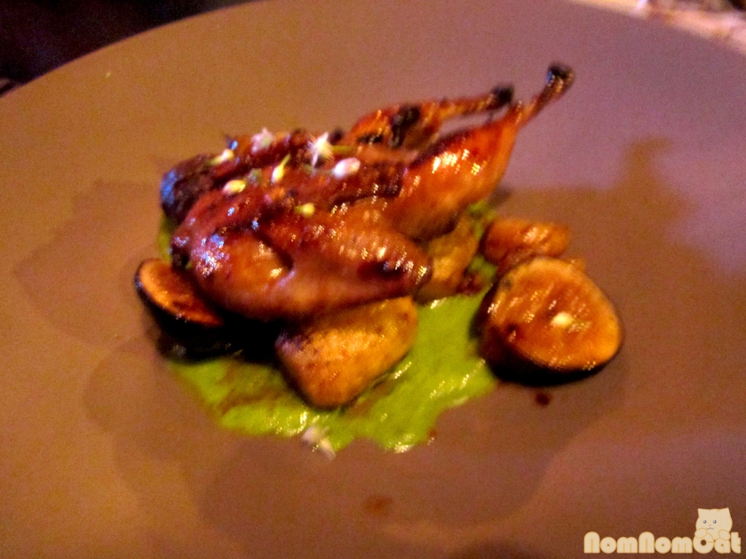 Grilled Umami Butter Drenched Quail